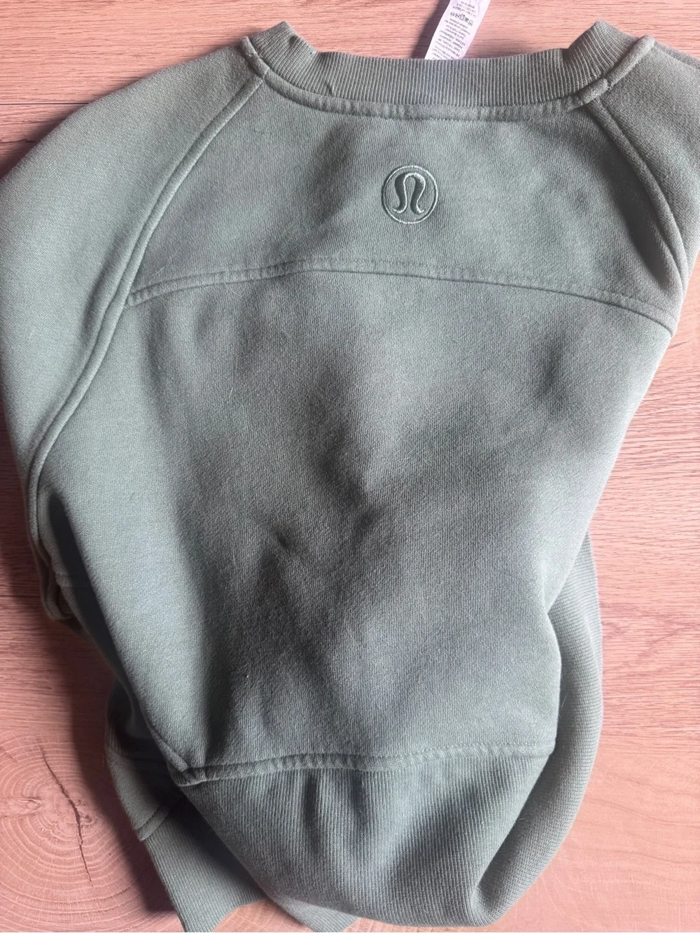 lululemon athletica Sage Green Pullover Crewneck